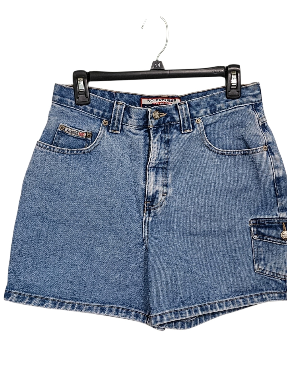 Vintage No Excuses Denim Shorts Sz 11/12 Granola Goblin Indie